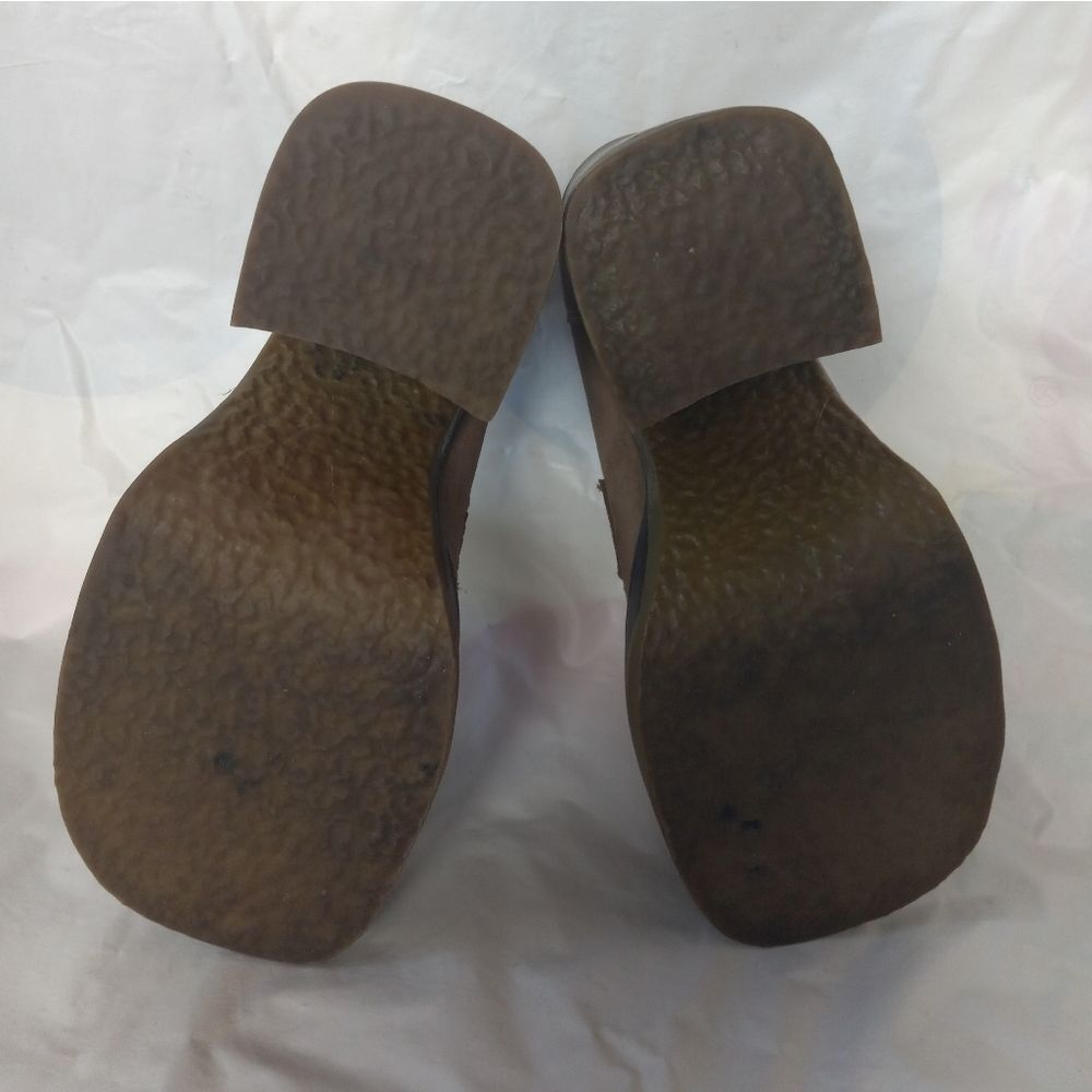 Vintage Bakers Shoes Chunky Block Heel Size 8 US - Picture 13 of 16